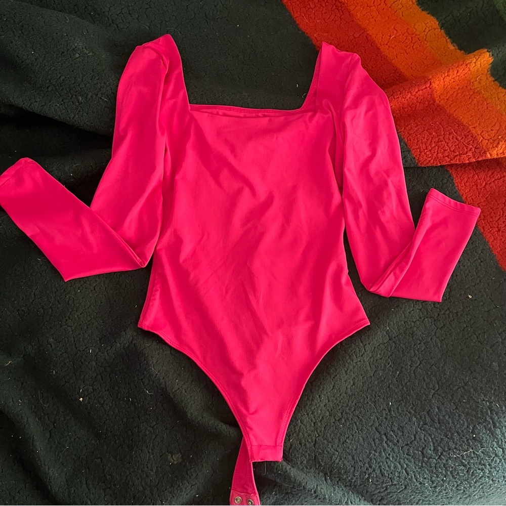 Hot Pink Bodysuit